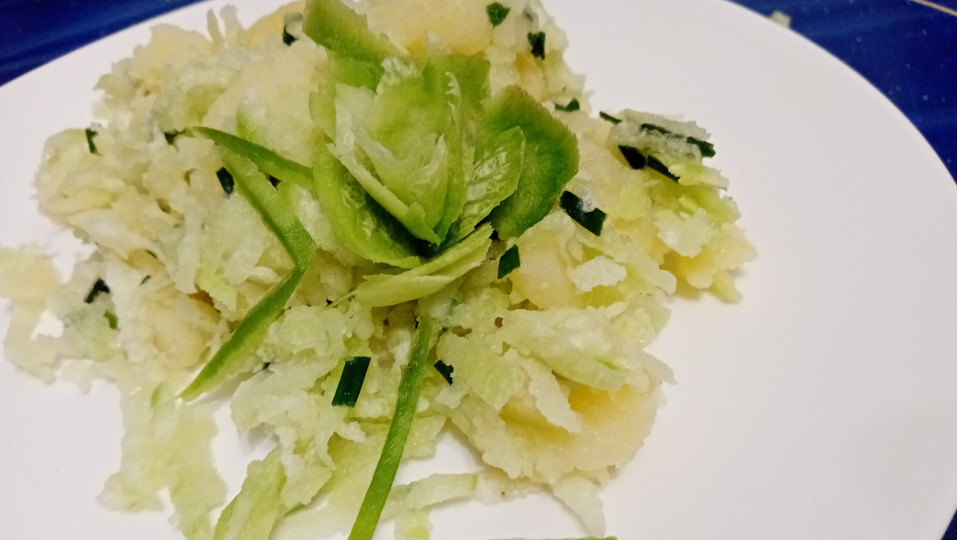 салат из редьки и картофеля