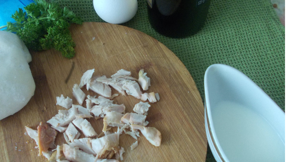 Доступные и простые ингредиенты для приготовления блюда корзиночки с курицей