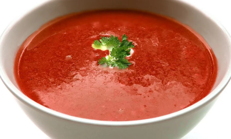 холодный томатный суп