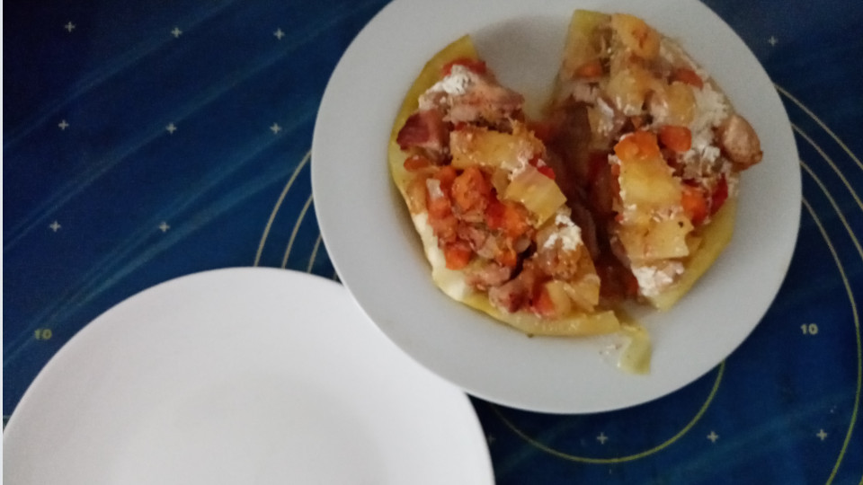 готовый фаршированный кабачок
