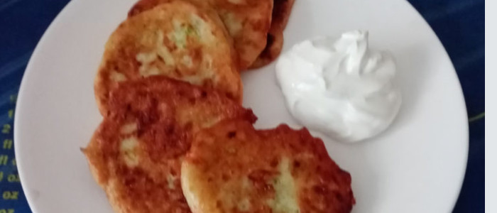 оладьи икабачков